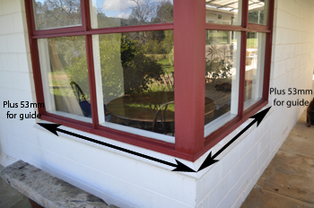 Measuring And Fitting A Corner Window